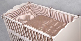 Postýlka s kompletní výbavou Twin - vzor 24