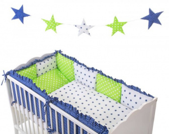 Souprava do postýlky Sweet long fb 8 dílů - vzor 2