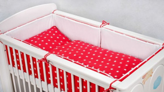 Postýlka s kompletní výbavou Twin - vzor 3