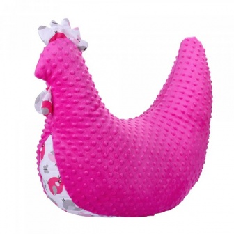 Krmící polštář slepička vzor 7