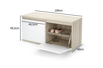 Predsieňová zostava EMI 5 - výber farieb