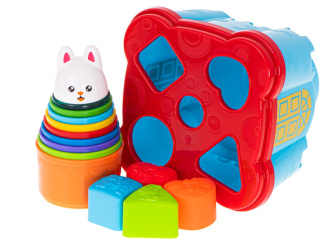 Vkládačka a pyramida zajíček