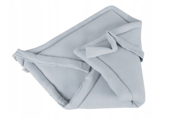 Zavinovačka mušelínová - sivá