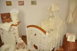 Souprava do postýlky žirafa béžová 10 dílů
