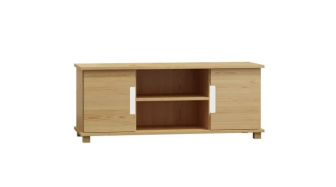 TV stolek z masivu borovice Thorax 140/55/42 cm