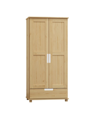 Skříň z masivu borovice Thorax 100/190/60 cm